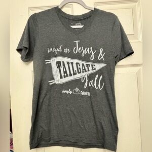 Simply Faithful Gray Tshirt Size Small EUC